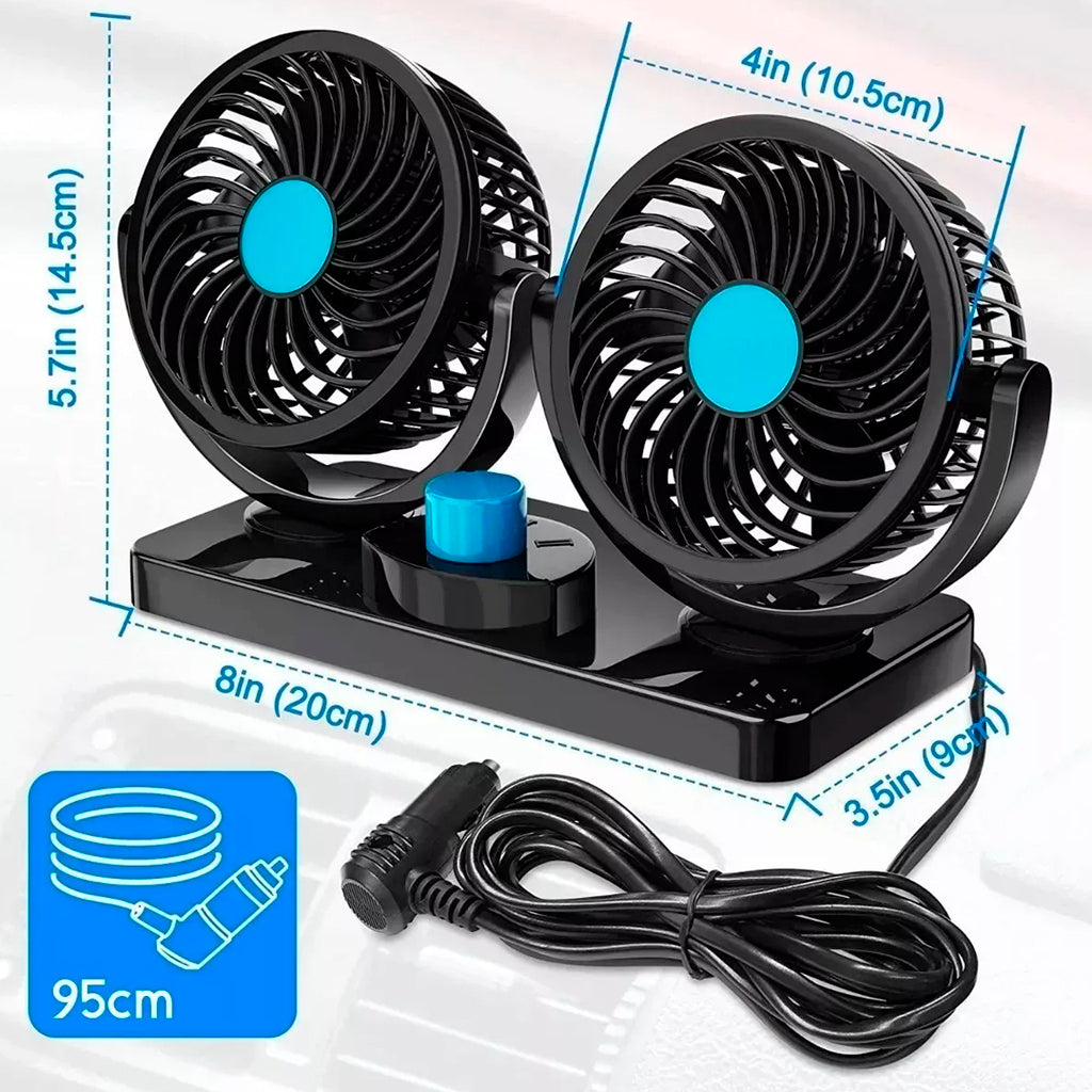 Ventilador Doble para Auto